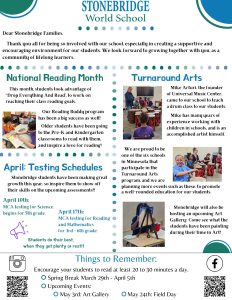 Stonebridge Newsletter